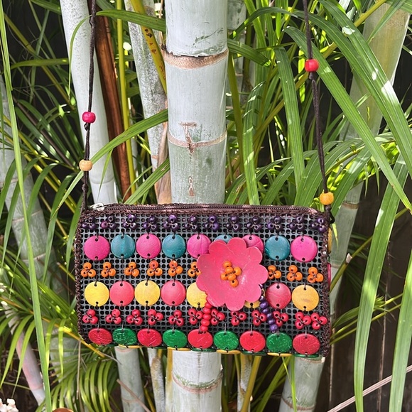 Handmade Beaded Purse - Picture 1 of 9